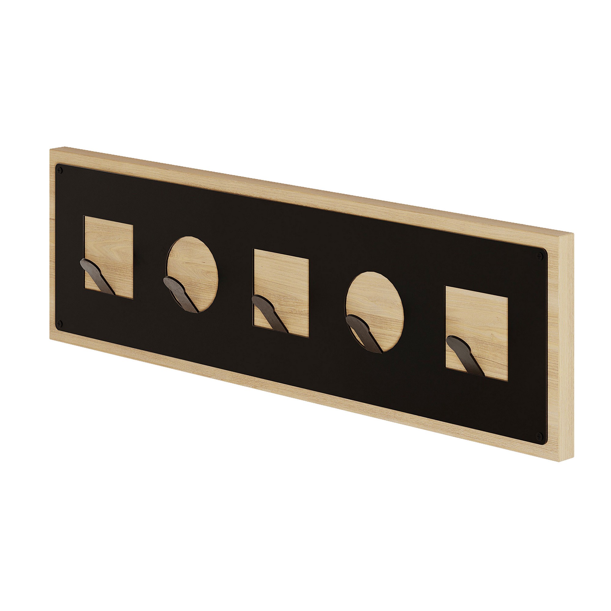 Čiviluk Icon Hanger - Safir, Hrast