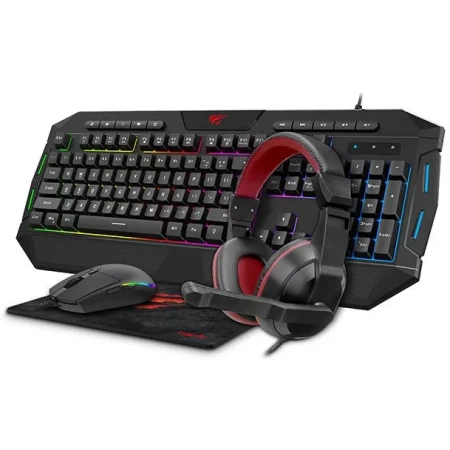 Havit gejming kombo 4u1 ( miš + tastatura + slušalice + podloga ) KB501CM