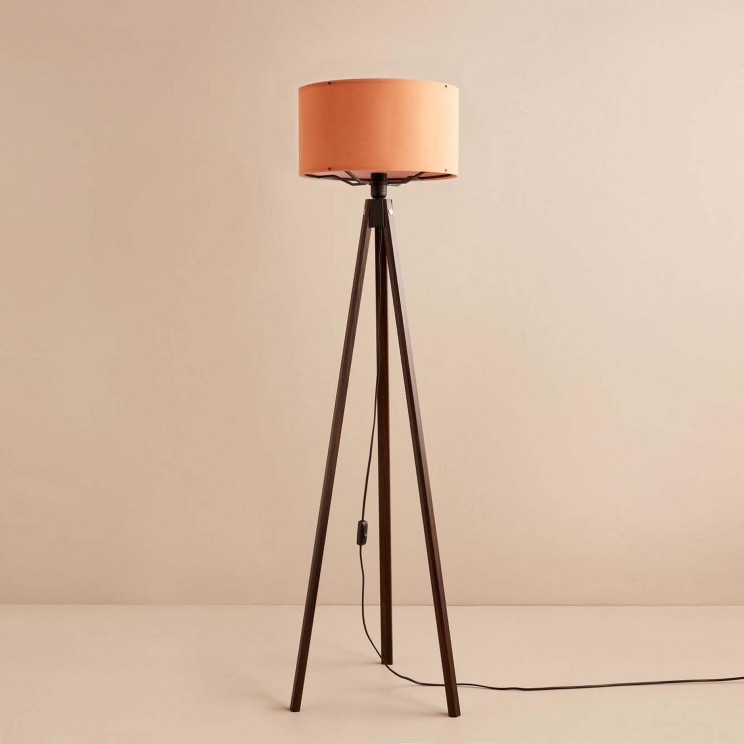 Podna lampa AYD-3452 Narandžasta, Braon