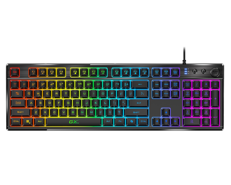 Scorpion K7 Plus Gaming USB US crna tastatura