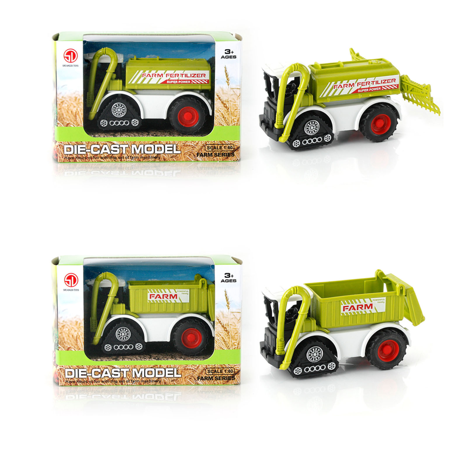 POLJOPRIVREDNA MASINA - KAMION 2 MODELA