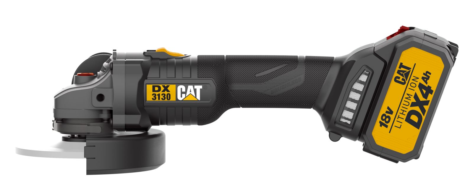 CAT aku-ugaona brusilica DX3130 18V
