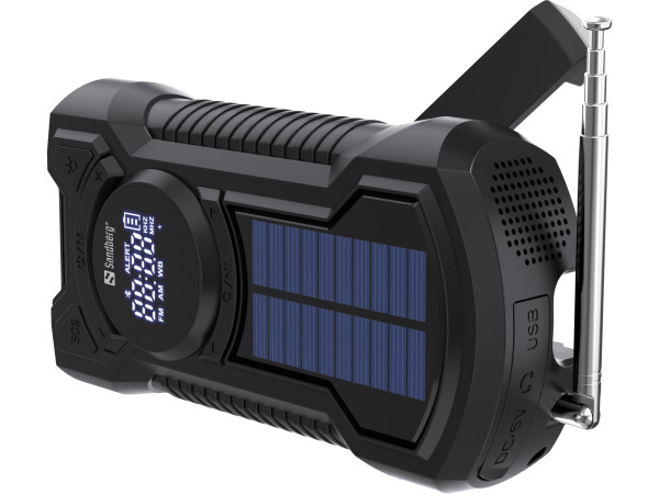 Powerbank Sandberg AIO 421-03 radio/zvučnik/solarni punjač/5000mAh
