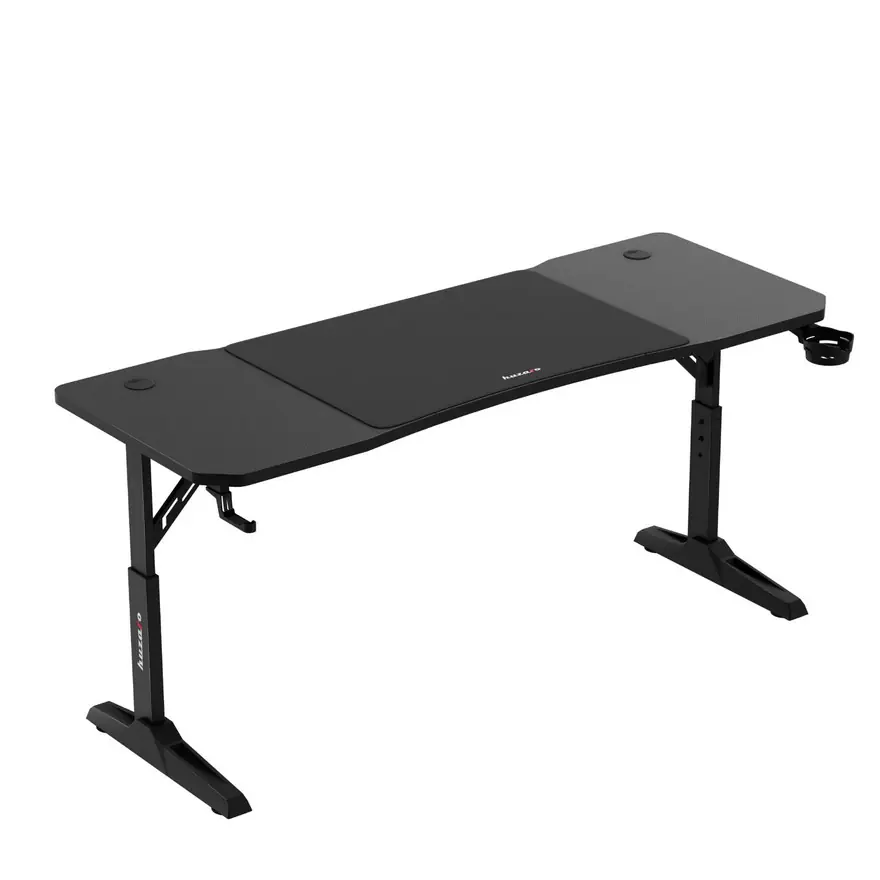 Huzaro Hero 4.6 Crni Podesivi Gaming sto 160x60cm