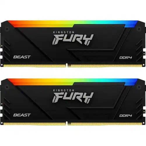 Memorija DDR4 64GB 3600MHz (2x32) Kingston Fury Beast RGB KF436C18BB2AK2/64