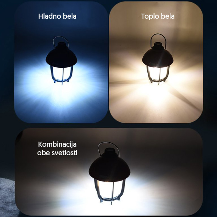 Prenosna LED punjiva lampa