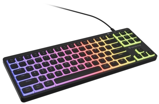 GENESIS Keyboard Gaming Backlight Thor 430 TKL Black RGB OPS US