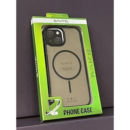 iPhone 15 Bavitel MagSafe crna