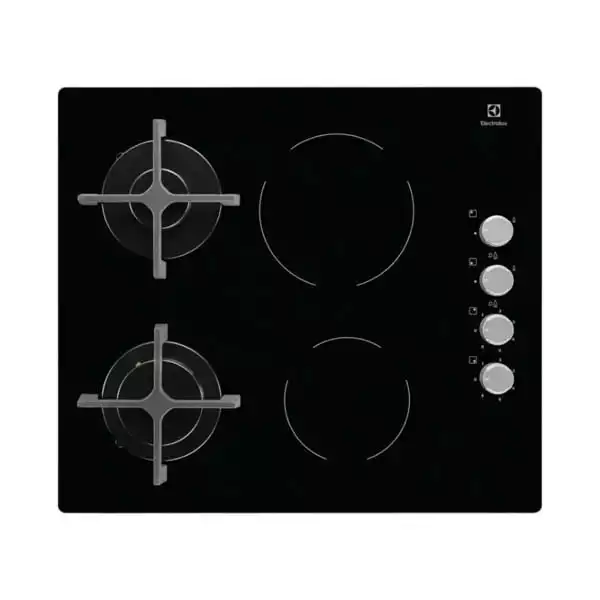 Ugradna ploča Electrolux  EGE6172NOK BI   širina 60cm/mehaničke komande/kombinovana keramička ploča