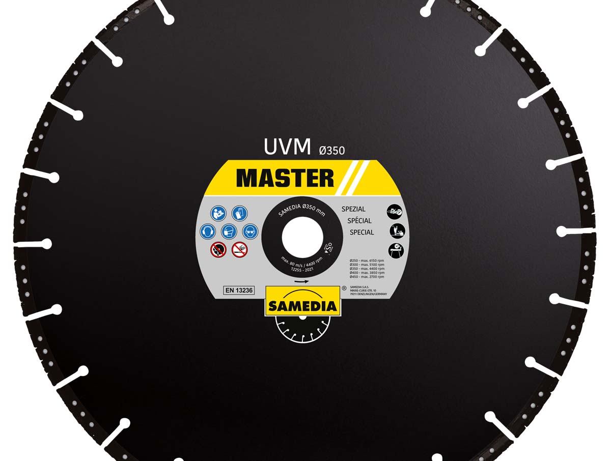 SAMEDIA MASTER UVM Dijamantski disk za sečenje