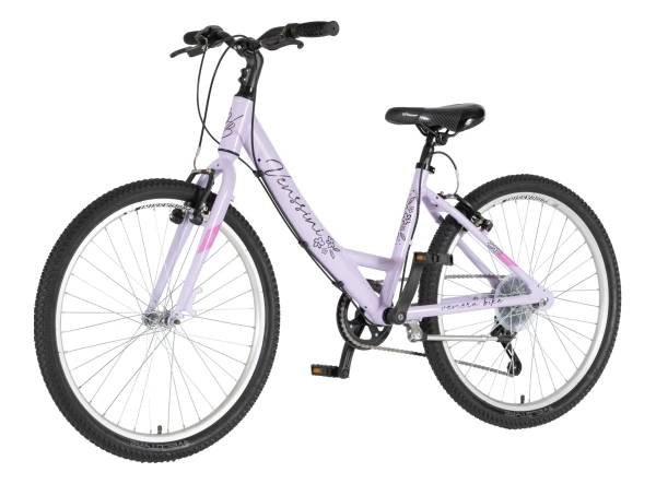 Dečija bicikla Venssini Junior Parma 24/V-brake kontra/6 brzina ljubičasta