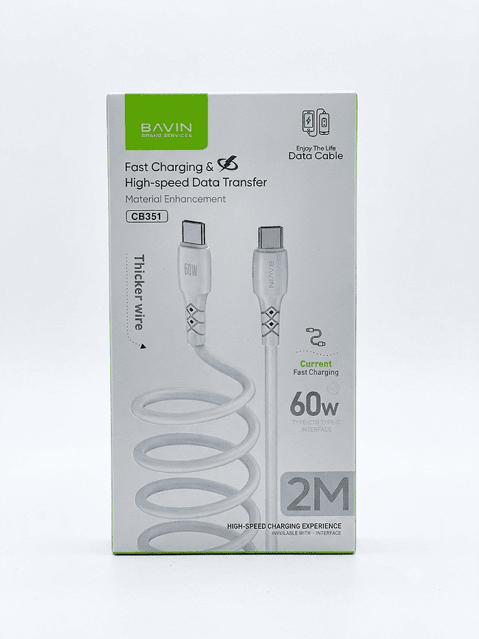 Bavin kabl 60W 2m Type C-Type C CB351