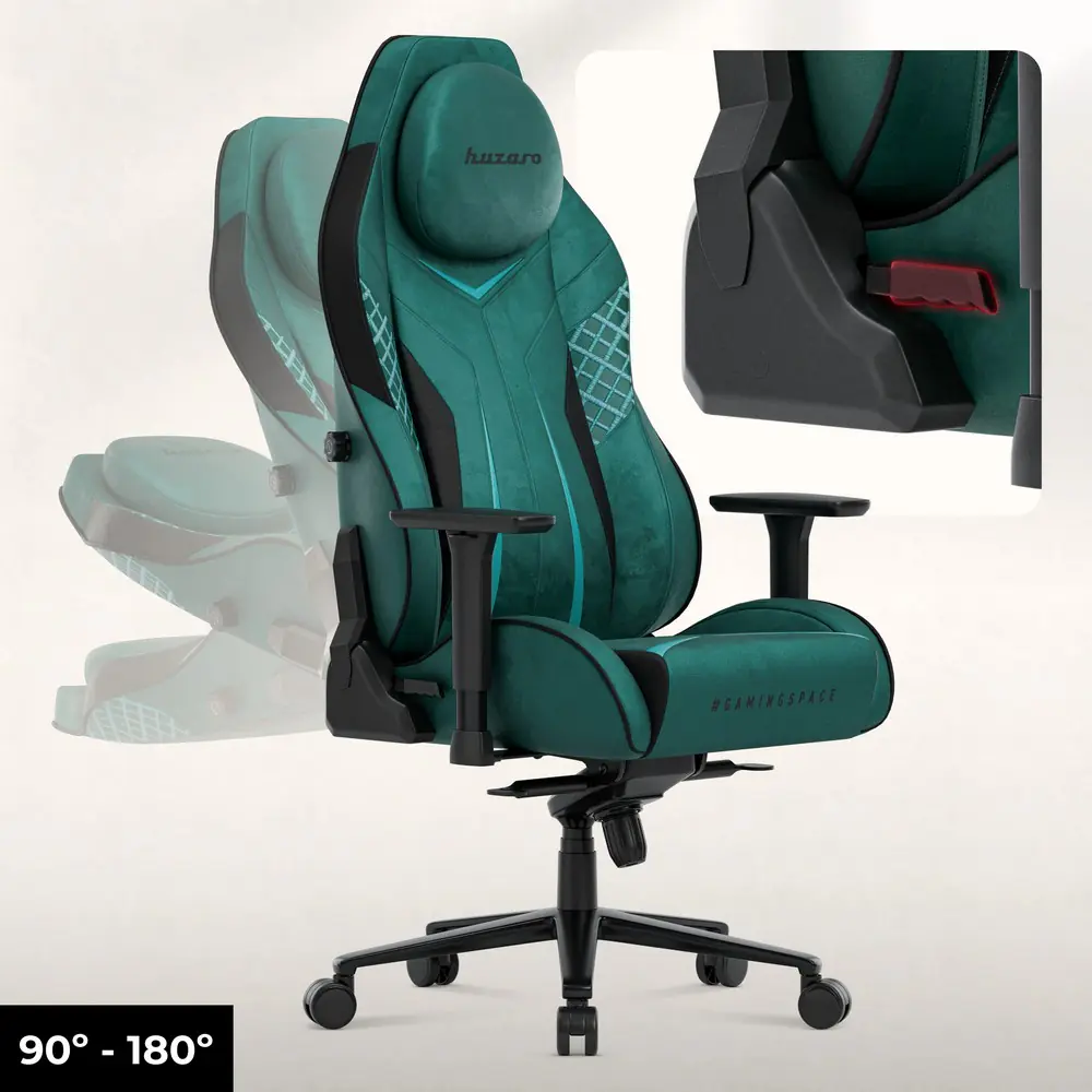 Huzaro Force 8.3 Zelena Gaming stolica