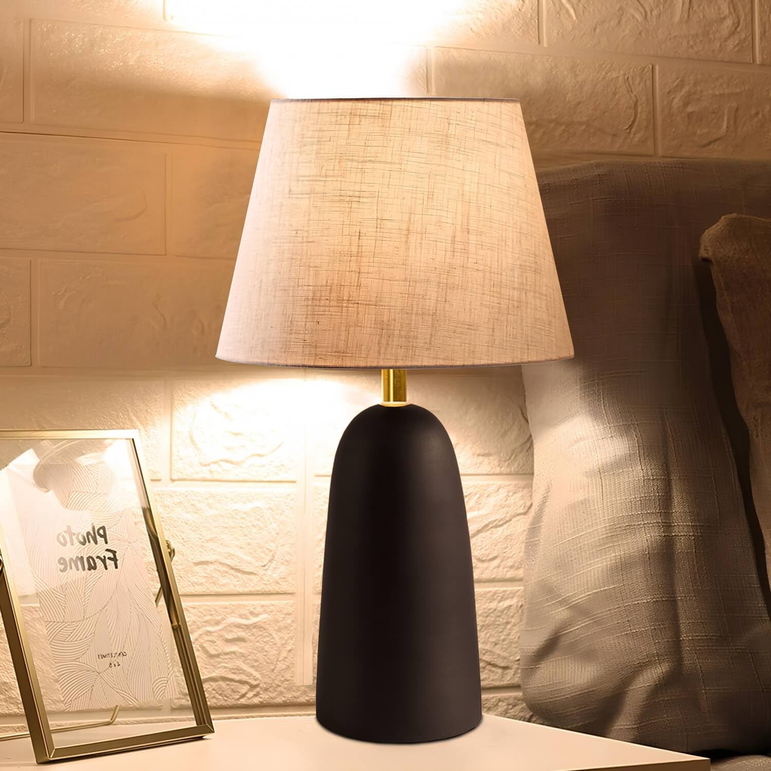 Stona lampa AYD-3696 Krem