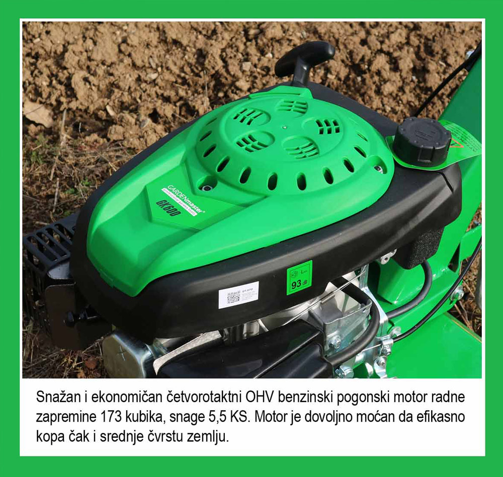GARDEN MASTER Benzinski Kultivator GK600