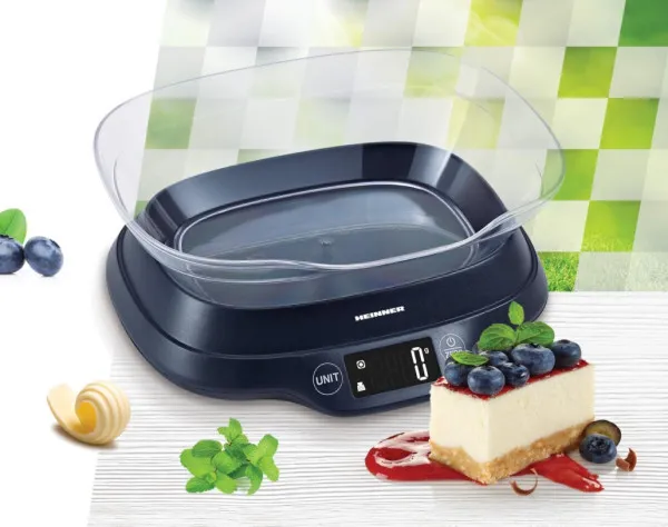 Kuhinjska vaga HEINNER HKSB-TC5P  5kg/L/digitalna/2x1,5VAAA