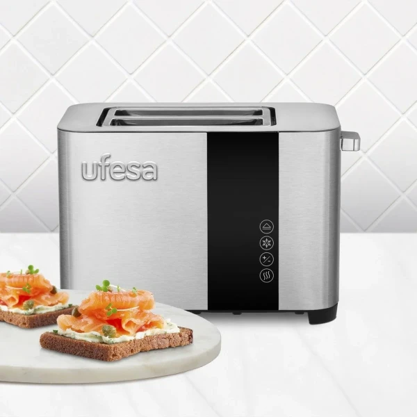 Toster Ufesa Duo delux/850W/inox