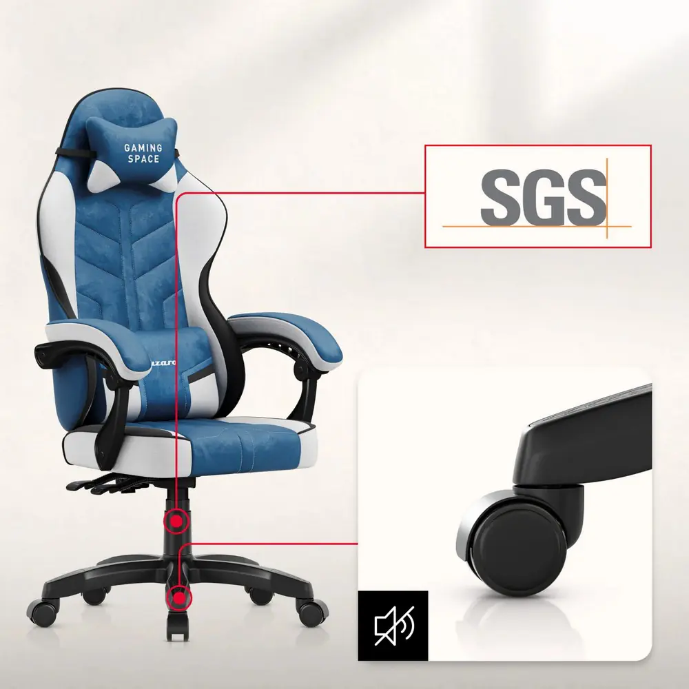 Huzaro Force 2.7 Plava Gaming stolica