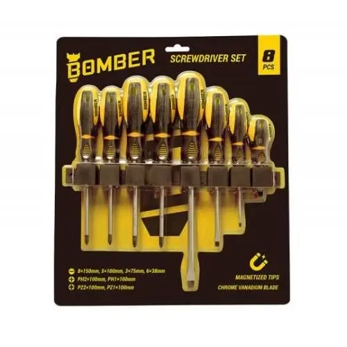 Set odvijača Bomber 8 kom