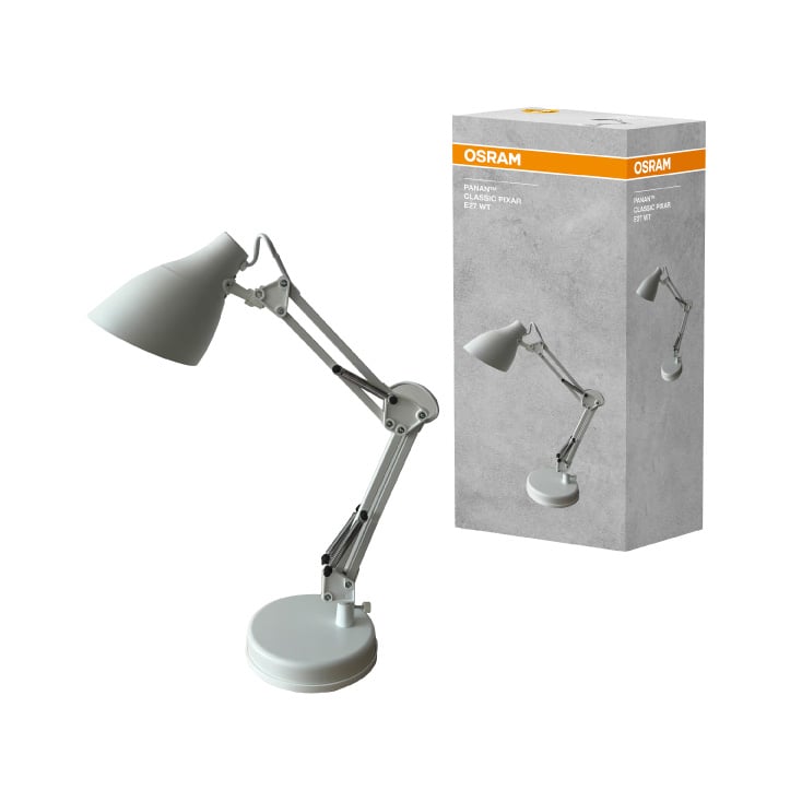Stona lampa PANAN Classic Pixar E27, OSRAM bela
