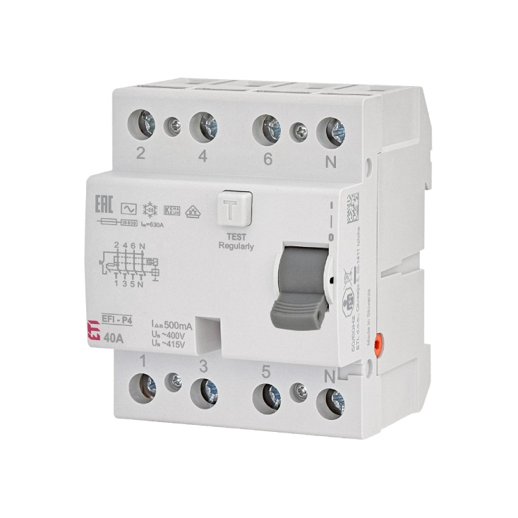 ETI FID sklopka EFI-P4 AC 40, 0.5A