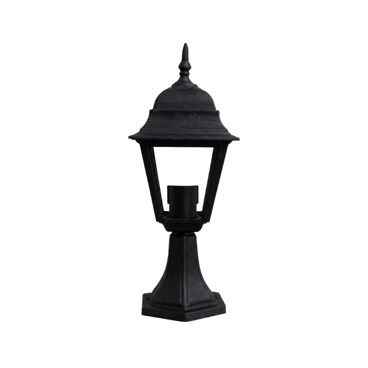 ARTE ILLUMINA stubna baštenska svetiljka E27, IP44, crna