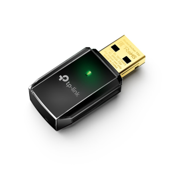 LAN MK TP-Link Archer T2U AC600 wireless 600Mb/s dual band USB