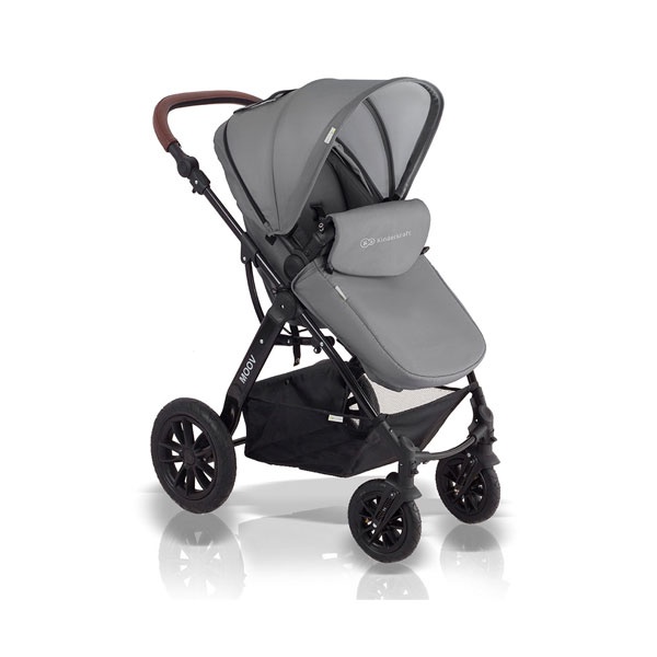 KINDERKRAFT MOOV CT KOLICA ZA BEBE SET 3U1 GREY