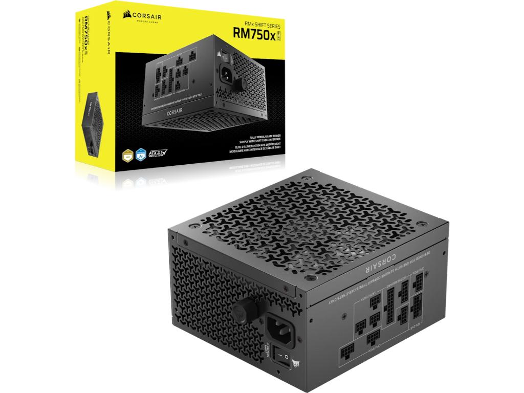Napajanje CORSAIR RM750x SHIFT 750W/ATX 3.1/PCIe 5.1/80+GOLD/modularno/crna