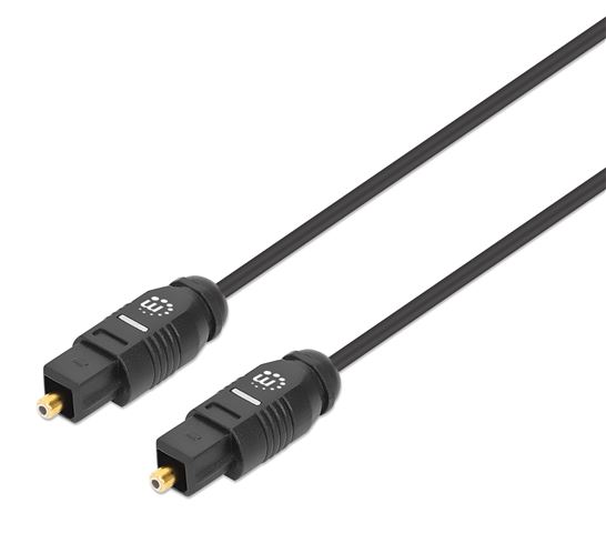 Manhattan Toslink Digital Optical Audio Cable 1m