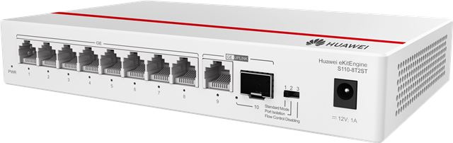 Huawei eKit Switch neupravlljivi S110-8T2ST-1 SFP port