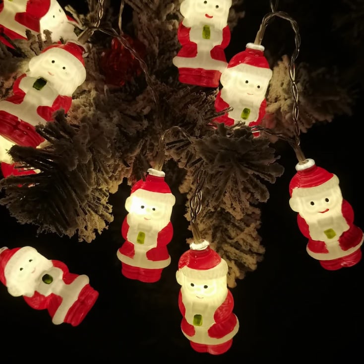 LED svetleći niz "deda mrazevi" 1.65m
