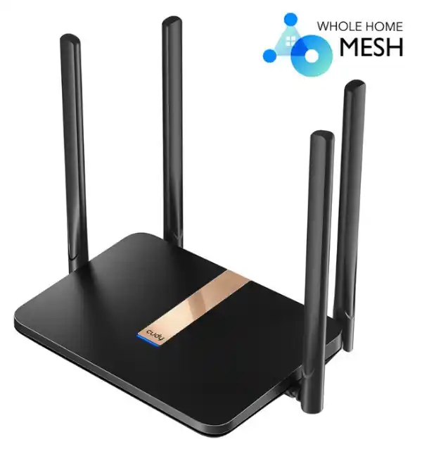 Wireless ruter Cudy LT500D 4G LTE AC1200 CPE 4+5Ghz, 1W/4Lan 10/100/ 4xAnt