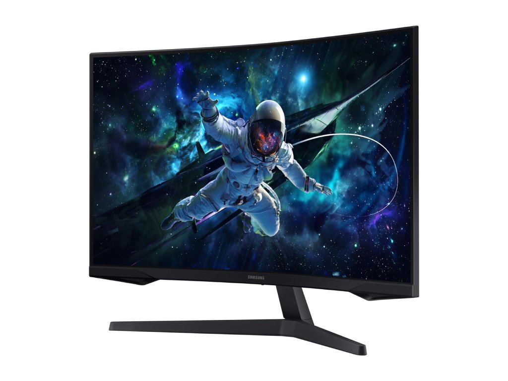 Monitor SAMSUNG LS32CG552EUXEN 32"/VA,zakrivljen/2560x1440/165Hz/1ms MPRT/HDMI,DP/freesync/VESA/crna