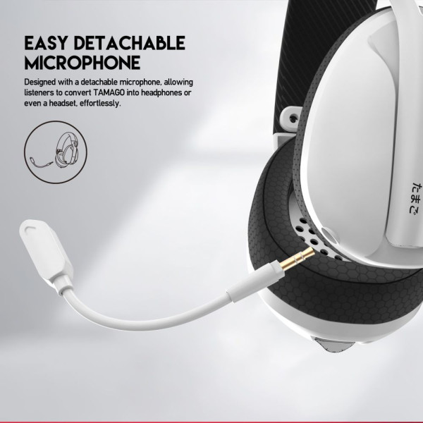 Bluetooth slušalice Fantech WHG01 Tamago Space Edition bele