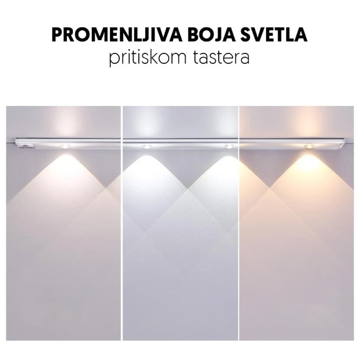 Punjiva LED lampa sa PIR senzorom