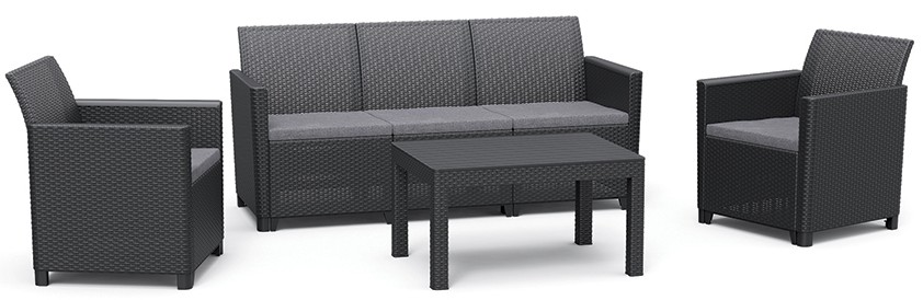 Baštenska Garnitura Claire 3 Seater