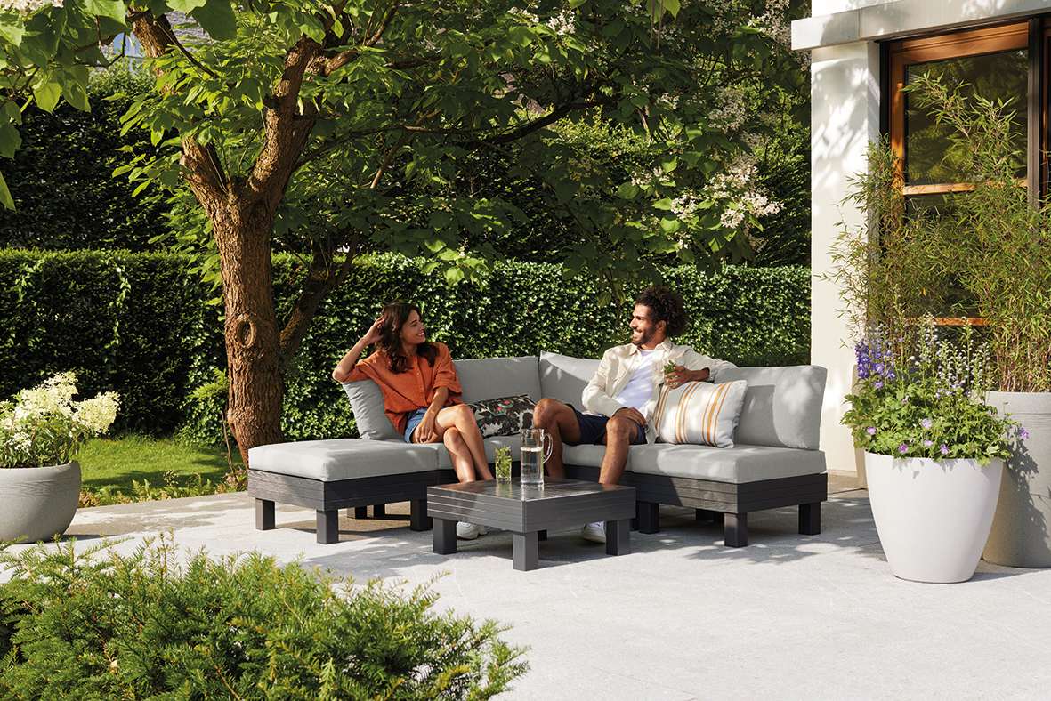 Baštenski Set Cantara Elements 5 Seater – Grafit