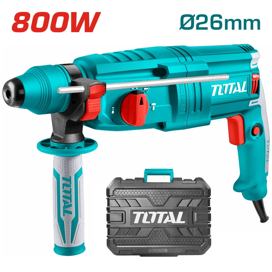 TOTAL Čekić Bušilica 800 W / 2,5 J