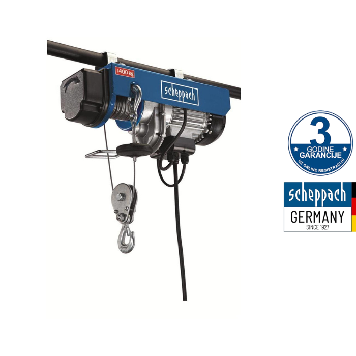 Scheppach električna dizalica HRS400 780 W