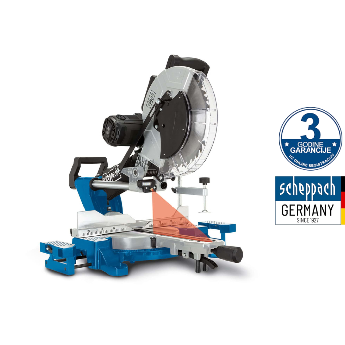 Scheppach preklopna potezna pila HM140L 305mm