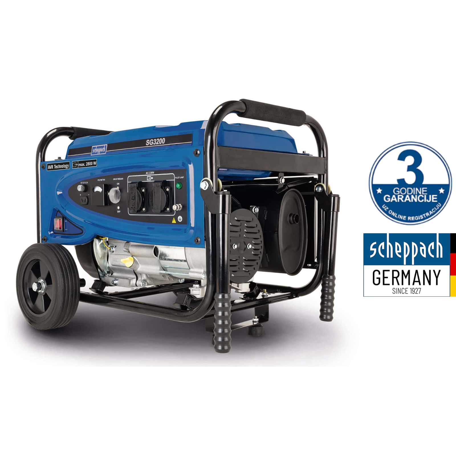 Scheppach Agregat za Struju SG3200 2.8kW 2x230V