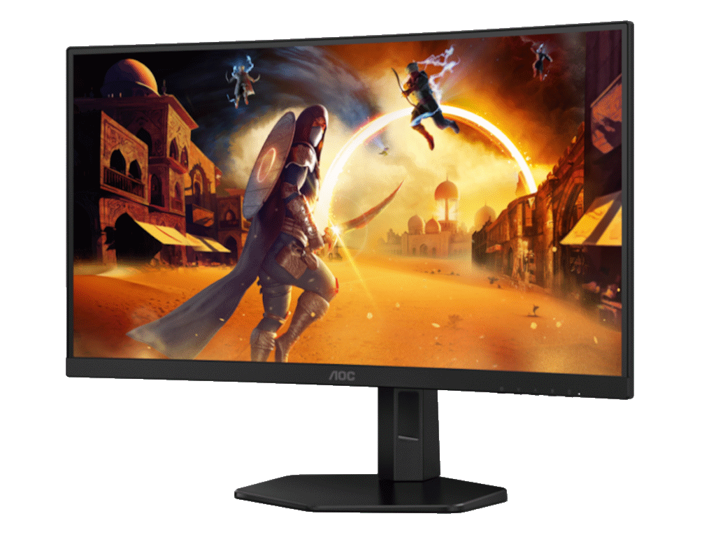 Monitor AOC CQ27G4X 27"/VA,zakrivljen/2560x1440/180Hz/1ms GtG/HDMIx2,DP/Adaptive sync/Visina/crna