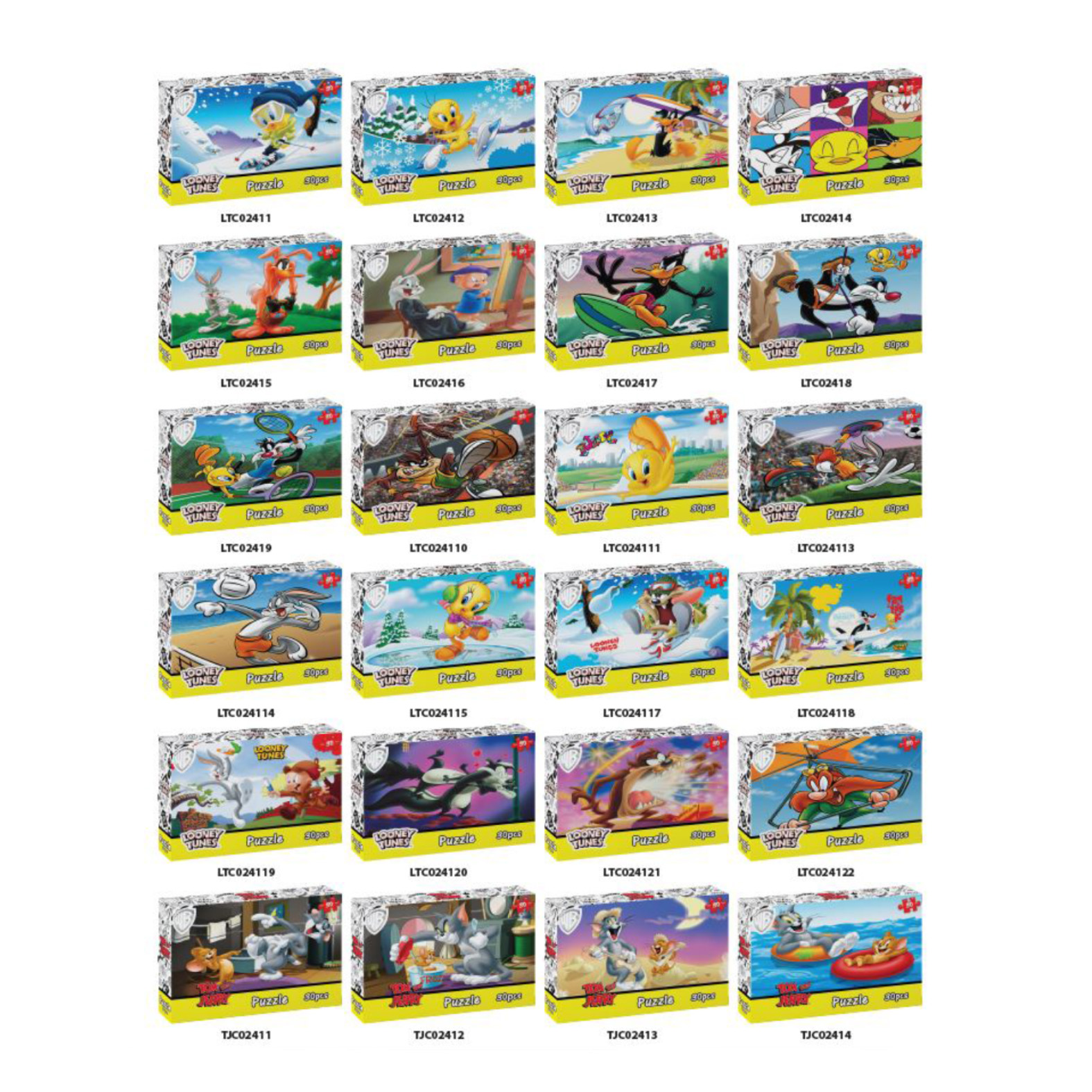 PUZZLE 30 KOM WB