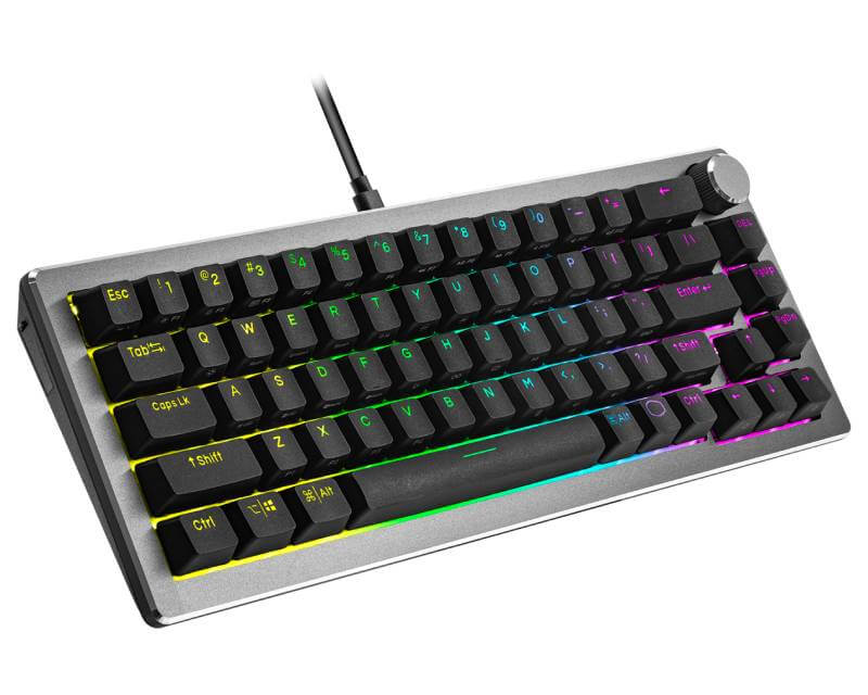 COOLER MASTER CK720 Gaming Mehanička Tastatura, brown switch (CK-720-GKKM1-US)