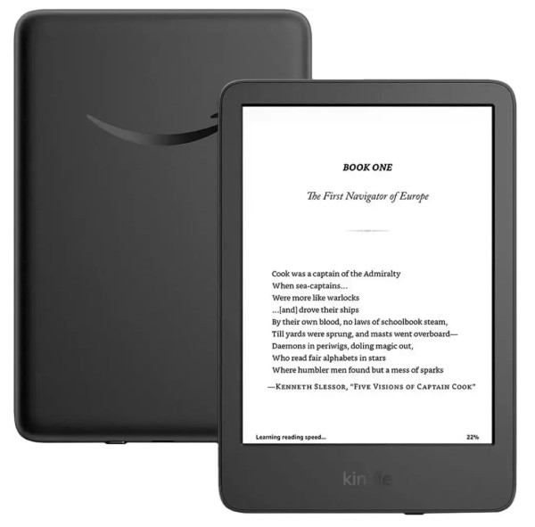 Amazon Kindle e-book reader 6" 300ppi/16GB/USB-C/Wi-Fi/BT/Black/2024/B0CNV9F72