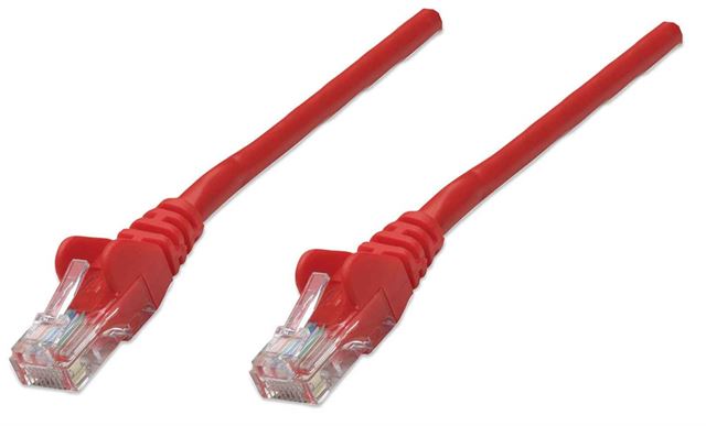 Kabl Intellinet Patch, Cat6 compatible, U/UTP, 10m, crveni 343756