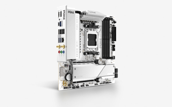 MB AM5 SAPPHIRE B850M PURE WIFI 1xDP, 1xHDMI, 52123-02-40G