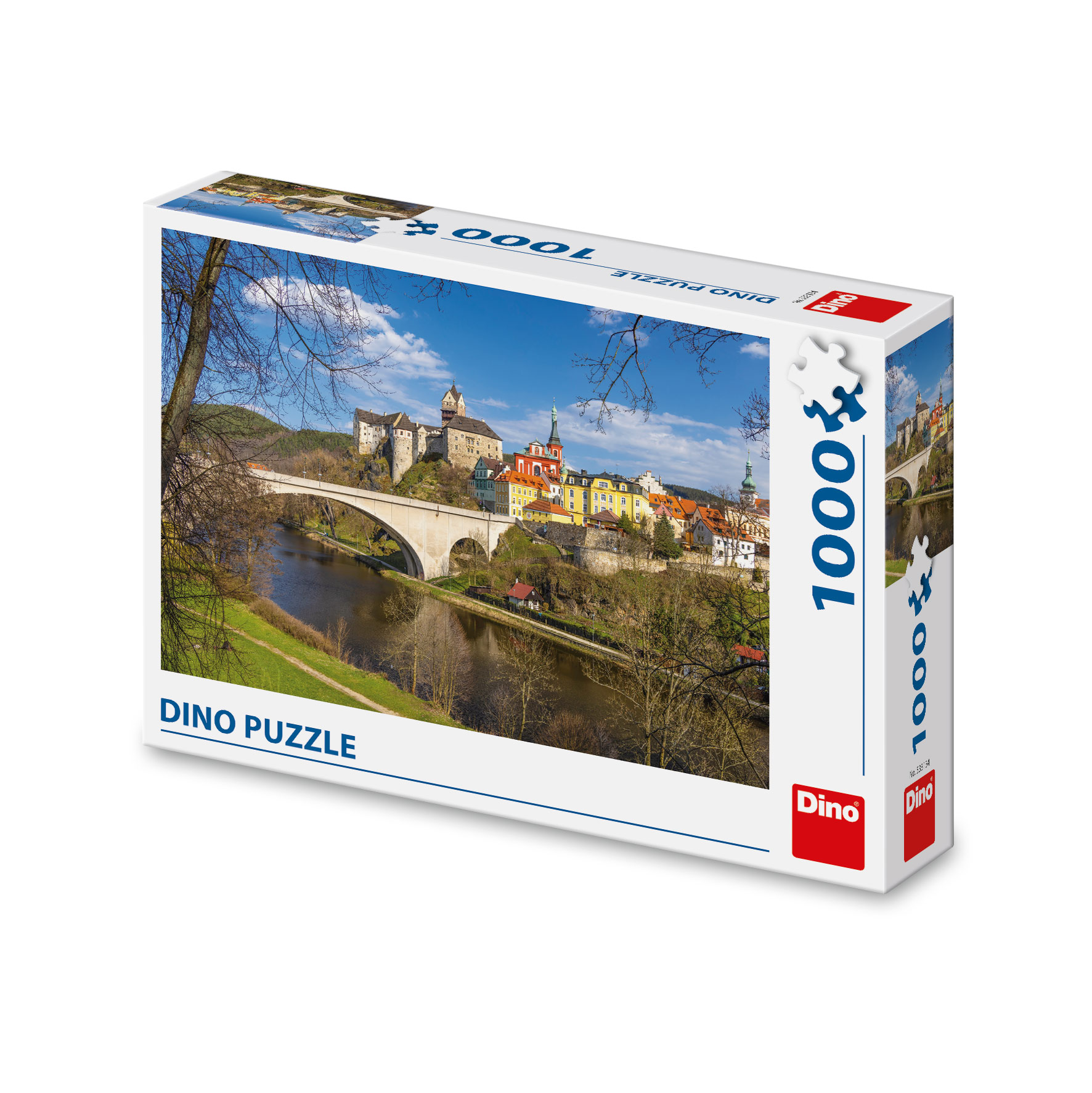 DINO ZAMAK LOKET PUZZLE SET 1000 DELOVA