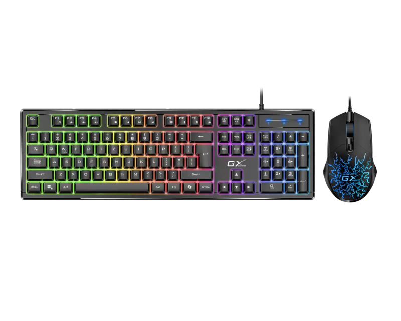 Scorpion KM-GX3 Gaming RGB USB US crna tastatura + miš
